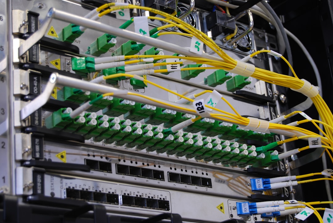 Crafting Captivating Headlines: Your awesome post title goes here Optic-fiber telecommunication equipment in rack